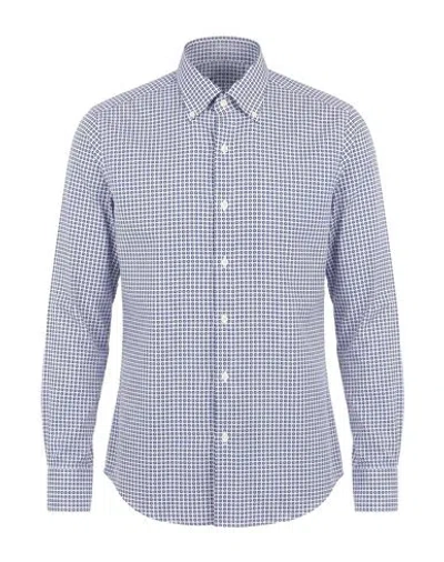 Ghirardelli Man Shirt Blue Size 15 ¾ Cotton
