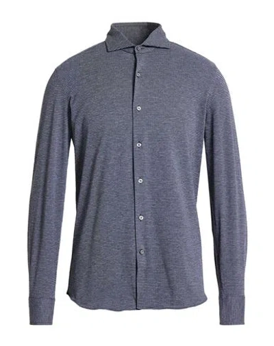 Ghirardelli Man Shirt Charcoal Size 15 ¾ Polyamide, Elastane In Gray
