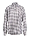 Ghirardelli Man Shirt Chocolate Brown Size 17 Cotton