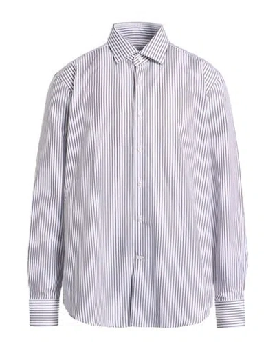 Ghirardelli Man Shirt Dark Brown Size 16 ½ Cotton