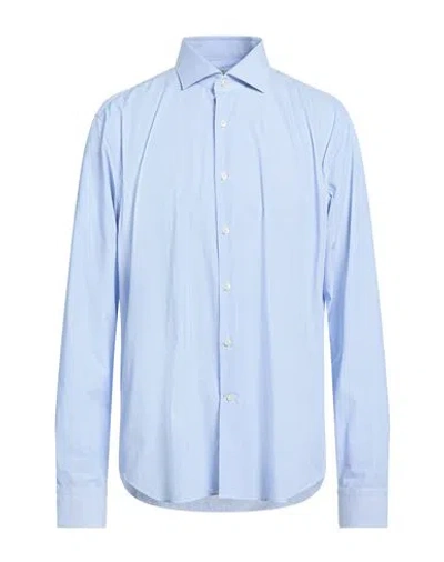 Ghirardelli Man Shirt Light Blue Size 14 ½ Cotton