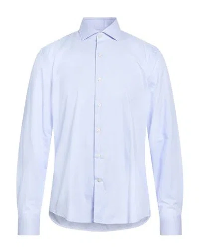 Ghirardelli Man Shirt Light Blue Size 16 ½ Cotton