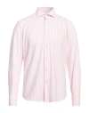 Ghirardelli Man Shirt Pink Size 16 ½ Polyamide, Elastane