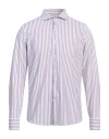 Ghirardelli Man Shirt Purple Size 16 Polyamide, Elastane