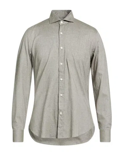 Ghirardelli Man Shirt Sage Green Size 17 ½ Cotton
