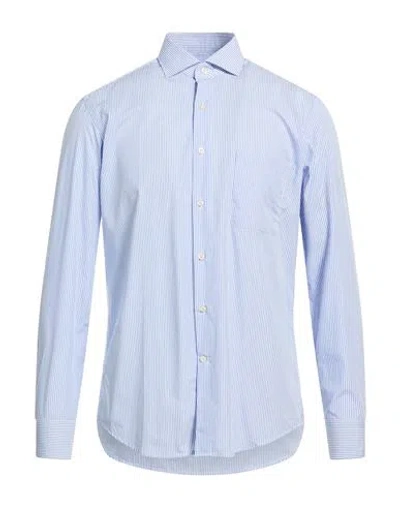 Ghirardelli Man Shirt Sky Blue Size 15 ½ Cotton