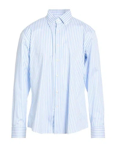 Ghirardelli Man Shirt Sky Blue Size 17 ½ Cotton