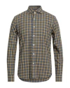 Ghirardelli Man Shirt Slate Blue Size 17 Cotton