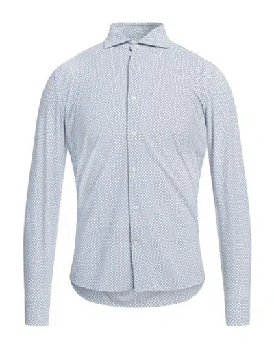 Ghirardelli Man Shirt White Size 15 Polyamide, Elastane