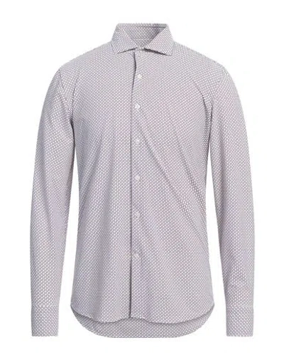 Ghirardelli Man Shirt White Size 15 ¾ Polyamide, Elastane