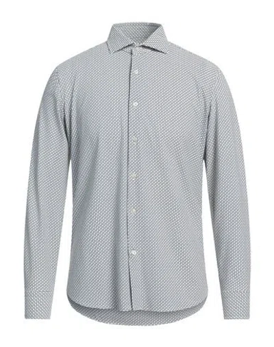 Ghirardelli Man Shirt White Size 15 ¾ Polyamide, Elastane