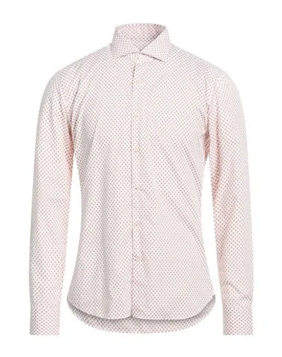 Ghirardelli Man Shirt White Size 16 ½ Cotton In Multi