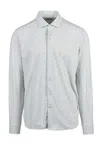 Ghirardelli Next Green Polyamide Elastane Men's Next Technical Shirt In Blue