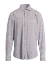 Ghirardelli Next Man Shirt Dark Brown Size 17 ½ Polyamide, Elastane