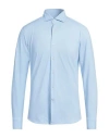 Ghirardelli Next Man Shirt Light Blue Size 15 Polyamide, Elastane
