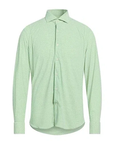 Ghirardelli Next Man Shirt Lime Green Size 16 ½ Polyamide, Elastane