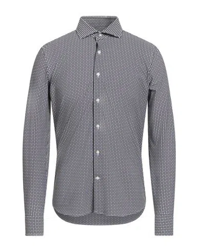 Ghirardelli Next Man Shirt Midnight Blue Size 15 ½ Polyamide, Elastane