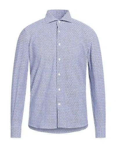 Ghirardelli Next Man Shirt Midnight Blue Size 15 ¾ Polyamide, Elastane
