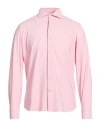 Ghirardelli Next Man Shirt Pink Size 16 ½ Polyamide, Elastane