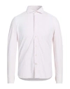 Ghirardelli Next Man Shirt Pink Size 17 ½ Polyamide, Elastane In Pink