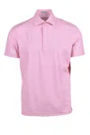 Ghirardelli Next Pink Polyamide Elastane Men's Next Technical Polo In Pink