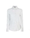Ghirardelli Camicia Classica Elasticizzata Bianca