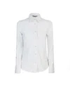 Ghirardelli Camicia Classica Elasticizzata Bianca