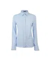 Ghirardelli Camicia Classica Elasticizzata Azzurra