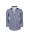 Ghirardelli Camicia Classica Elasticizzata Con Stampa Floreale