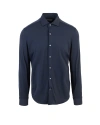 GHIRARDELLI SLIM BLUE SHIRT