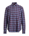 Ghirardelli Washed Man Shirt Slate Blue Size 17 Cotton