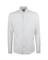 Ghirardelli Camicia Classica Elasticizzata Bianca In White