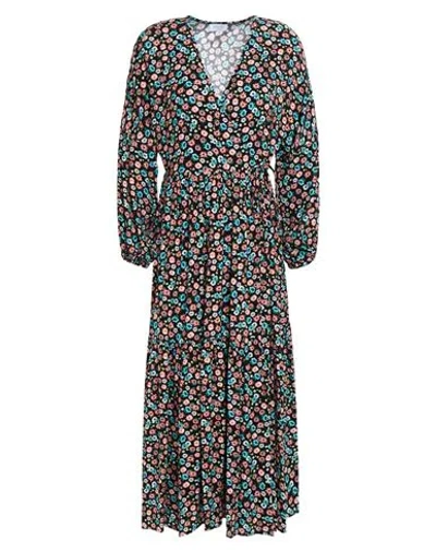 Ghost London Woman Midi Dress Black Size Xs Viscose