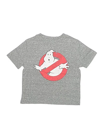 Pre-owned Ghostbusters Kids' Short Sleeve T-shirt In Silver