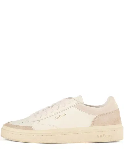 Ghoud Basket Sneakers In Neutral