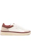 Ghoud Beige Low-top Sneakers With Perforated Detailing In Multi