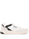 Ghoud Black Sneakers With Calfskin And Suede Accents