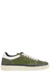 Ghoud Brushed Low Sneakers With Suede Inserts In Multi