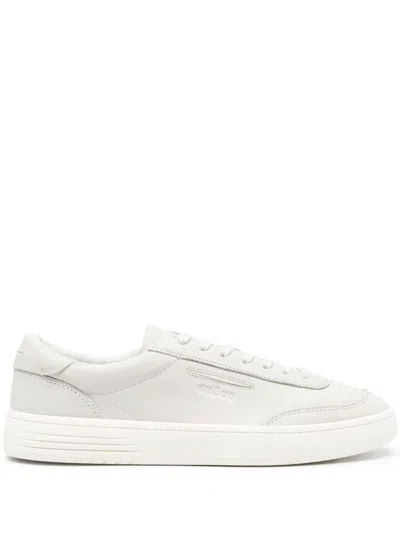 Ghoud Ghōud Lido Low Leather Sneakers In Beige