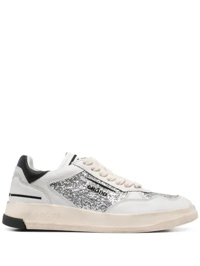 Ghoud Ghōud Low Top Sneakers With Glitter Details In Multi