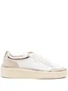 Ghoud Ghōud Pads Low Leather Sneakers In White