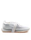 Ghoud Rush Starlight Sneakers In Nylon And Glitter Color Silver In Silver