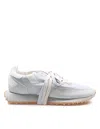 Ghoud Rush Starlight Sneakers In Nylon And Glitter Color Silver In Solid/glitter Fandango