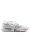 Ghoud Rush Starlight Sneakers In Nylon And Glitter Color Silver In Solid/glitter Fandango
