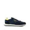 Ghoud Rush Sneakers In Blue Suede And Fabric In Multicolor