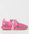 Ghoud Rush Starlight Nylon And Glitter Sneakers Fuchsia In Purple