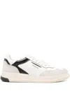 Ghoud Black Sneakers With Calfskin And Suede Accents