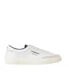 Ghoud Lace Up Sneakers In White