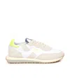 Ghoud Lace Up Sneakers In White