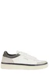 Ghoud Ghōud 'pads' Sneakers In White And Brown Leather In White